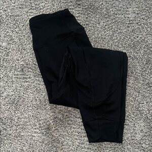 Black spyder joggers